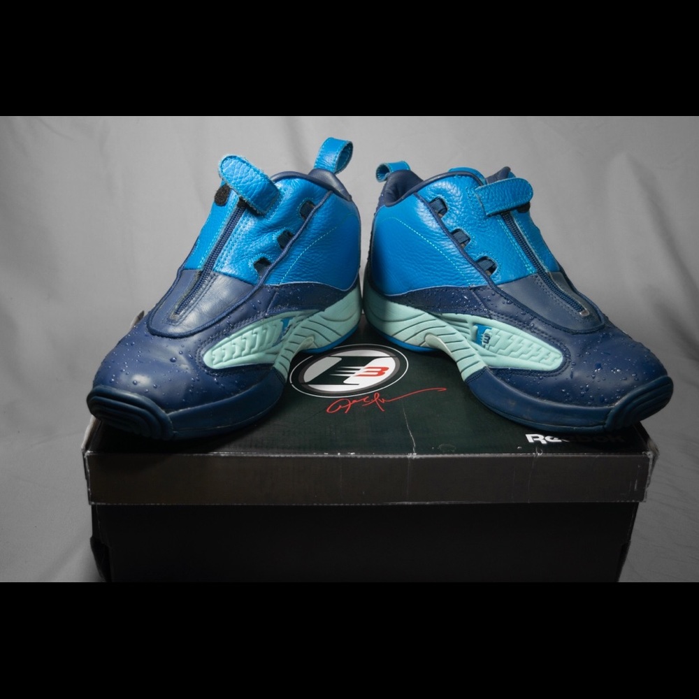 Iverson Answer Reebok Lmtd edtn “Rain Drop” RARE
